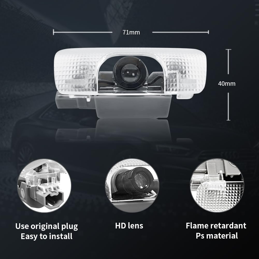 Amazon.com: 2 Pcs Car Door Logo Lights Compatible for RX350 NX350
